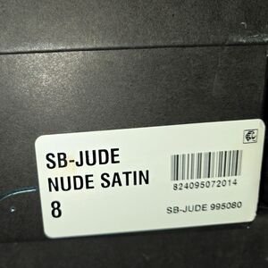 Betsey Johnson, Nude Rhinestone Flats